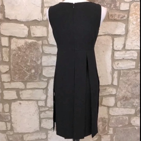 NWT CAbi Onyx Swishing Carwash Flapper Empire Waist Cocktail Party Dress LBD 8/M - Picture 7 of 16